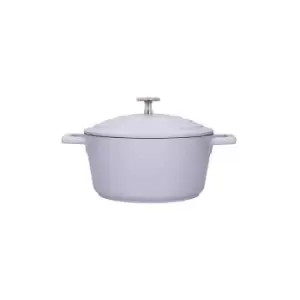 MasterClass Cast Aluminium 2.5L Casserole Dish, Lavender