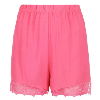 Biba Lacey Pyjama Shorts - Pink