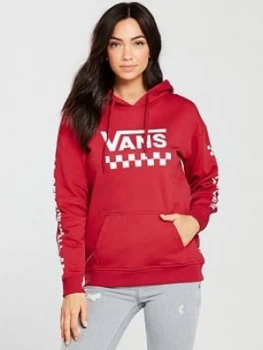 Vans Too Much Fun Hoodie Red Size XL Women