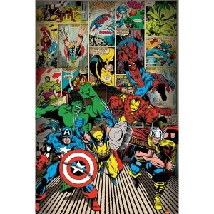 Marvel Comics - Here Come The Heroes Maxi Poster