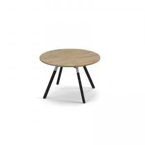 Anson executive circular meeting table with A-frame legs - barcelona