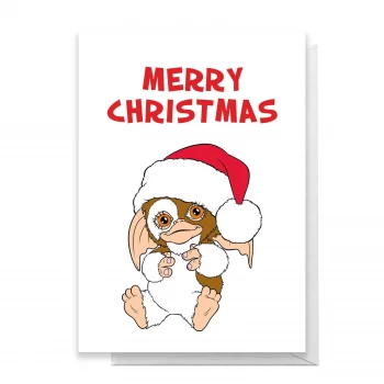 Gremlins Merry Christmas Greetings Card - Giant Card