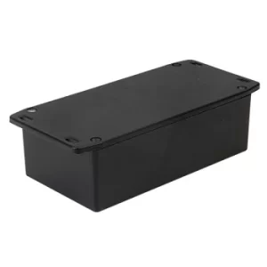 Hammond 1590WP1FLBK Watertight Diecast Enclosure Flanged 153x82x46...