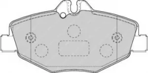 Ferodo FDB1414 Brake Pad Set Front Axle Premier Car