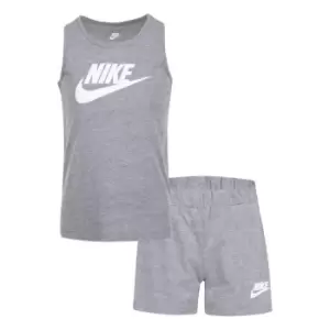 Nike Club Shorts Set Infant Girls - Grey