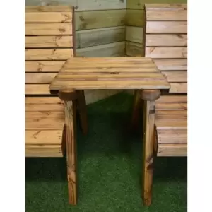 Samuel Alexander - Hand Made Chunky Rustic Wooden Garden Furniture Straight Tray