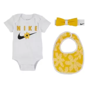 Nike Mini Me 3Pc Set Bb99 - Gold