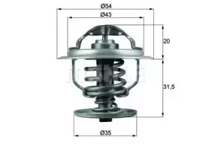 Car TX-109-87D 70600219 by MAHLE Original