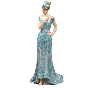 Bolero Collection Lady Figurine in Blue Dress 33cm