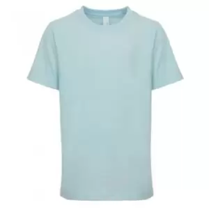 Next Level Childrens/Kids Short-Sleeved T-Shirt (L) (Light Blue)