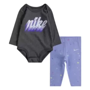 Nike Ls Body Pnt Set Bb99 - Purple