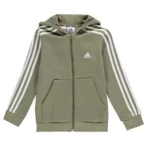 adidas Essentials 3-Stripes Hoodie Kids - Green