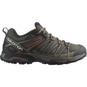 Salomon XUltra 3 Prime GTX Mens Walking Shoes - Brown