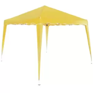 Pop Up Gazebo Capri Yellow 3x3m