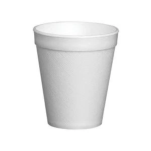 Foam Insulated Cup 7oz White Pack 25 7LX6