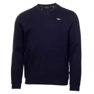 DKNY Golf Harlem Badge Sweater Mens - Blue