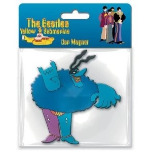 The Beatles - Yellow Submarine Chief Blue Meanie Rubber Magnet