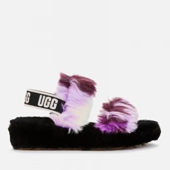 UGG Womens Oh Yeah Tie Dye Slides - Magnolia - UK 7