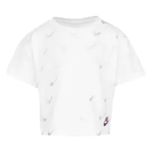 Nike With It Short Sleeve T Shirt Infant Girls - White