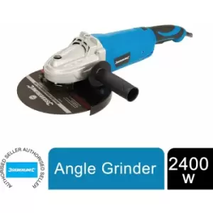 Angle Grinder Heavy Duty 230mm 2400W Power Tools 951855 - Silverline