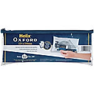 OXFORD Pencil Case PVC 33 x 12.5cm Clear