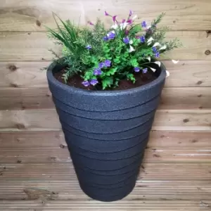 Large Grey Ash Colour Garden Trojan Plant Pot 66cm Tall 48cm Wide