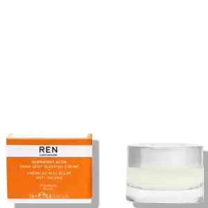 REN Clean Skincare Overnight Glow Dark Spot Sleeping Cream 15ml