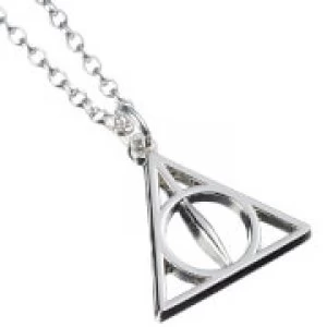 Harry Potter Sterling Silver Deathly Hallows Necklace