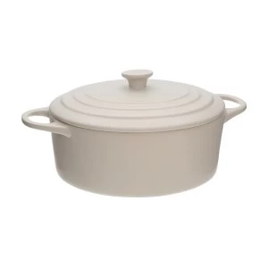 Premier Housewares 2.5L Casserole Dish - Beige