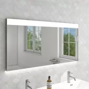 Rectangular LED Bathroom Mirror with Demister 1200 x 700mm - Polaris