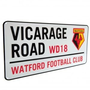 Watford FC Street Sign