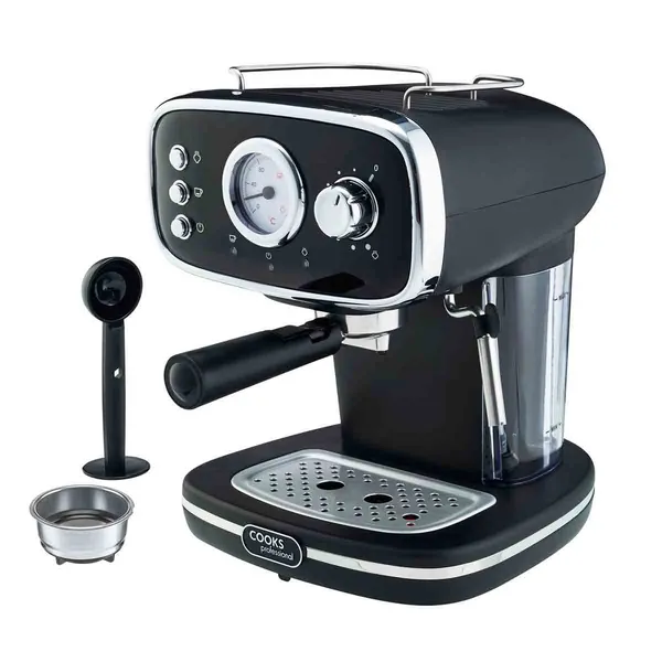 Cooks Professional G4535 15-bar Retro Coffee Maker