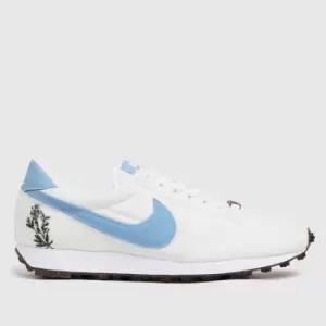 Nike White & Pl Blue Daybreak Trainers