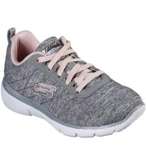 Skechers Appeal 3.0 Trainers Junior Girls - Grey/Lt Pink