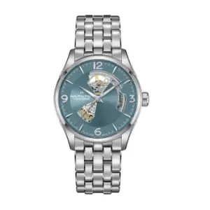 Hamilton Jazzmaster Automatic Open Heart Blue Dial Stainless Steel Bracelet Mens Watch H32705142