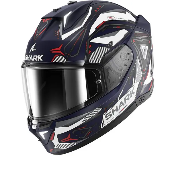 Shark SKWAL i3 Linik Mat Blue White Red BWR Full Face Helmet L