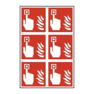 Spectrum Industrial Fire Alarm Symbol - PVC (200 x 300mm)