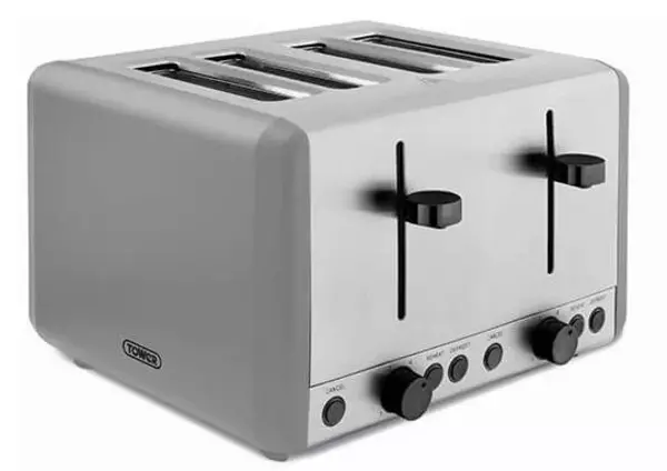 Tower Sera T20086GRY 4 Slice Toaster