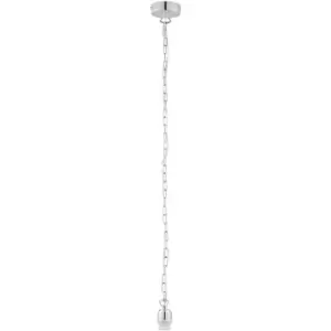 Endon Directory Lighting - Endon Cable Set - Ceiling Pendant Light Chrome, E27