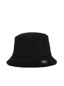 UGG Sherpa Bucket Hat - Black, Women