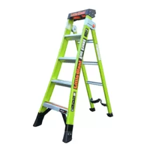 5 Tread King Kombo Fibreglass Industrial Step And Ladder