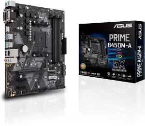 Asus Prime B450M AMD Socket AM4 Motherboard