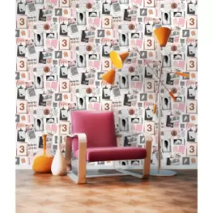 Holden Decor Time To Sparkle Wallpaper, Copper