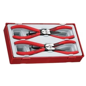 Teng TT47-7 Mega Bite Circlip Pliers Set, 4 Piece