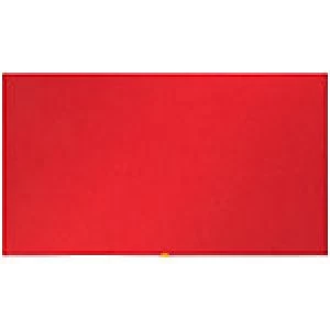 Nobo Notice Board Felt Red 69 x 122 cm