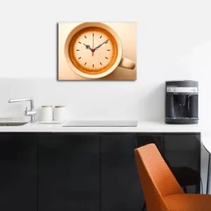 3040CS-89 Multicolor Decorative Canvas Wall Clock
