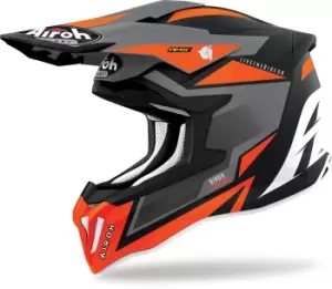 Airoh Strycker Axe Carbon Motocross Helmet, orange, Size 2XL, orange, Size 2XL