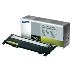 Samsung CLT-Y406S/ELS Yellow Laser Toner Ink Cartridge