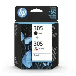 HP 305 Black and Tri Colour Ink Cartridge