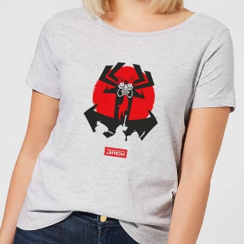 Samurai Jack AKU Womens T-Shirt - Grey - 4XL